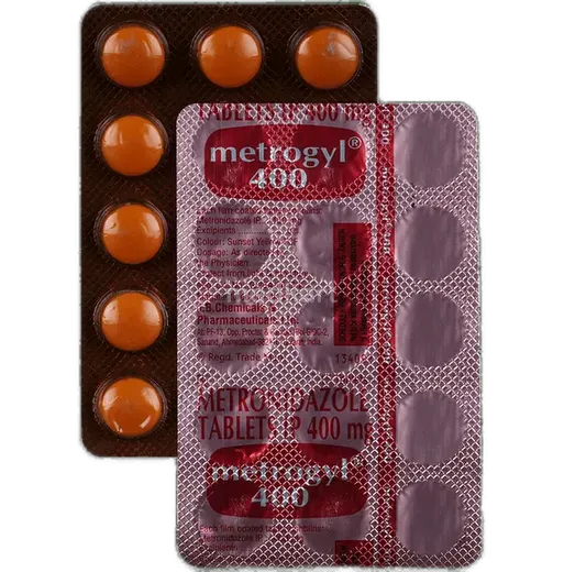 metrogyl 400mg tablet 15's